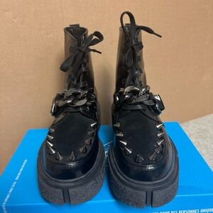 Space Edition Pastrix Lace-up Spike Boots